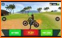 Beach Water Surfing Games: Bike Race related image