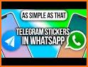 All Telegram stickers for Whatsapp - Wastickerapps related image