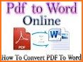 Fast PDF to Word Convert related image