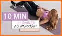 Beginner abs workout related image