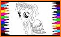 Pinkie Pie Coloring Game related image