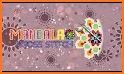 Cross Stitch Coloring Mandala related image