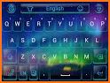 Aurora Lights GO Keyboard Animated Theme related image