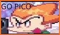 Pico vs FNF Senpai Battle Mod related image