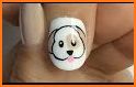 Puppy Nail Art related image