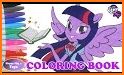 Glitter Horse & Pony Coloring Book related image