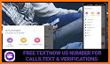 Free TextNow : free Call & SMS USA Nber Tips related image