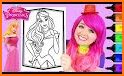 Coloring Book For princess :coloring princess game related image