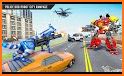 Police Robot Car Transform: Police Dog Robot Games related image