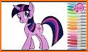 Twilight Sparkle Coloring Game related image