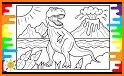 Dinosaur coloring books related image