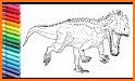 Dino Coloring Pages related image