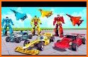 Formula Car Robot Games - Air Jet Robot Transform related image