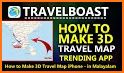 Travel Boast: Travel Map Video related image