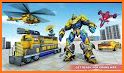 Train Robot Car Game – Helicopter Robot Game 2021 related image