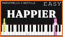 Happier - Marshmello Piano Dot Magic related image