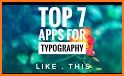 Typography - Photo Editor Art related image