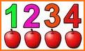 Count 123 numbers with Apples: Kids Learning App related image