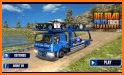 Offroad Police Transport Truck Driving Simulator related image