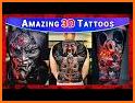 Awesome 3D Tattoo Design, Crazy 3D Tattoo 2019 related image