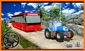 Village Tractor Games:Chained Tractor Offroad Game related image