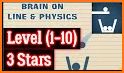 Brain on Line vs Physics Puzzle related image