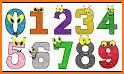 Glitter Color By Number - Glitter Number Coloring related image