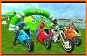 Super Hero Moto Highway Bike Racer Games related image