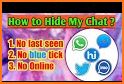 Hidden Chat- Unseen , Hide Blue tick, No Last Seen related image