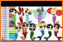 Powerpuff-Girls Coloring Book related image