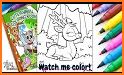 3D Coloring Book For Kids: Animal Coloring Pages related image