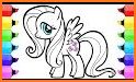 Coloring Book - Little Pony for Kids related image