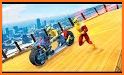 Moto Spider Vertical Ramp: Jump Bike Ramp Games related image