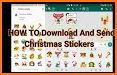 Merry Christmas Stickers WA Emoji for Whatsapp related image