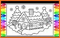 Kids Christmas Coloring Pages related image