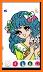 Glitter Adult Pixel Art Book Page Color by Number related image