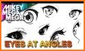 How to draw anime eyes step by step learn easy related image