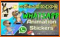 🥰 Moving Sticker Pro - 500 Animated Stickers related image