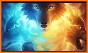 Wolf Coloring Book - Color by number paint games related image