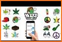 Weed Rasta Keyboard Theme related image