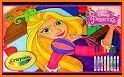 Princess Coloring - Color By number related image