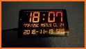 LED clock widget -Me Clock related image