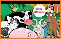 Learn numbers and count on a fun farm related image