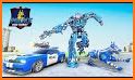 US Police Dog Robot Transform Bike Robot Games related image