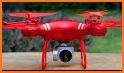 Red drone related image