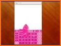 Pink Sparkling Heart Keyboard Theme related image