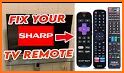 Sharp Smart TV Remote related image