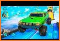 Monster Truck Mega Ramp Stunts Extreme Stunt Games related image