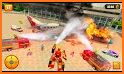 Firefighter Robot Transform Fire Truck Robot Games related image