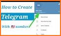 Virtual Phone Numbers for Telegram related image